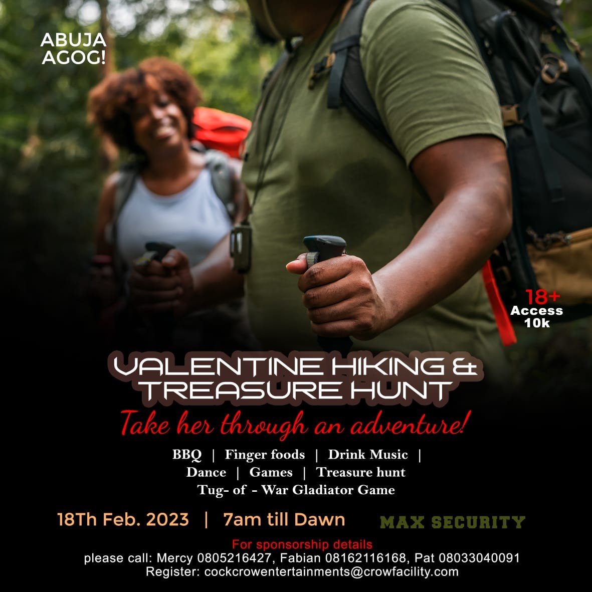 Valentine Hiking and Treasure hunt